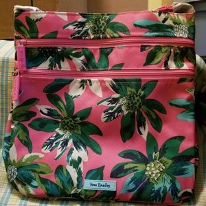 Vera Bradley Tropical Paradise Triple Zip Hipster